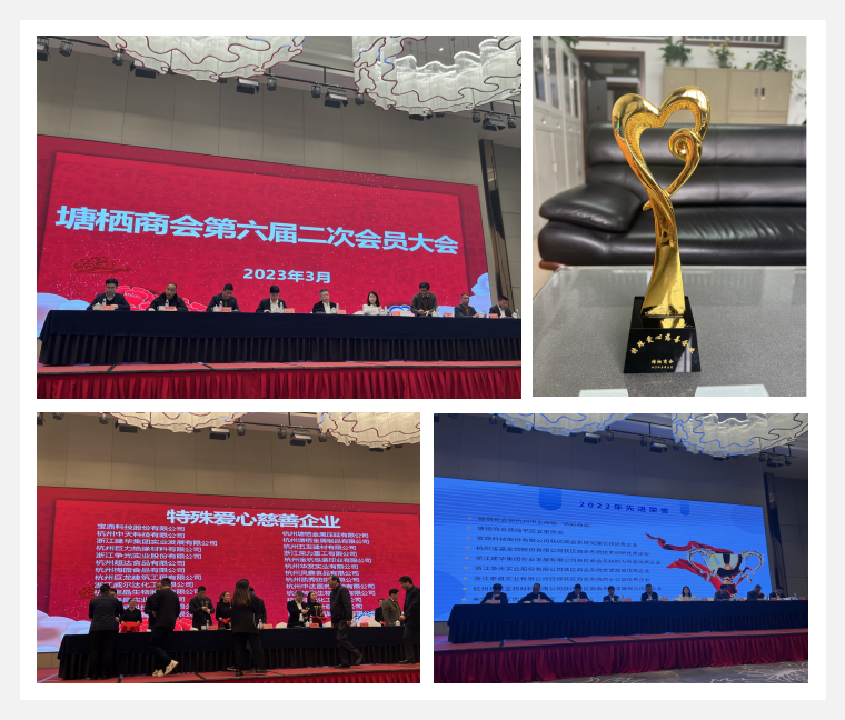 耀世娱乐实业荣获塘栖商会“特殊爱心慈善企业”荣誉