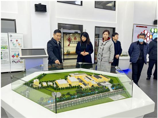 淮南市田家庵区区委常委、副区长张曙晖 考察耀世娱乐文创集团