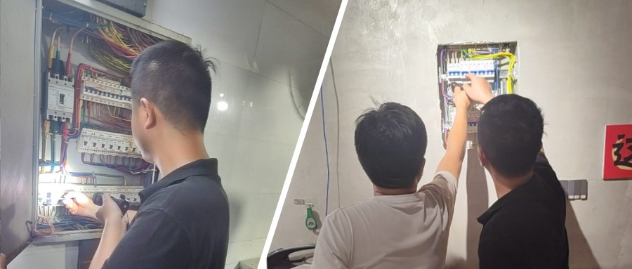 严查细检除隐患，，，，，，，，守住用电安全关