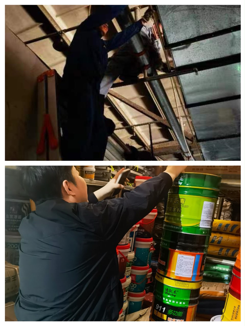 耀世娱乐市场节前仓库安全检查进行时