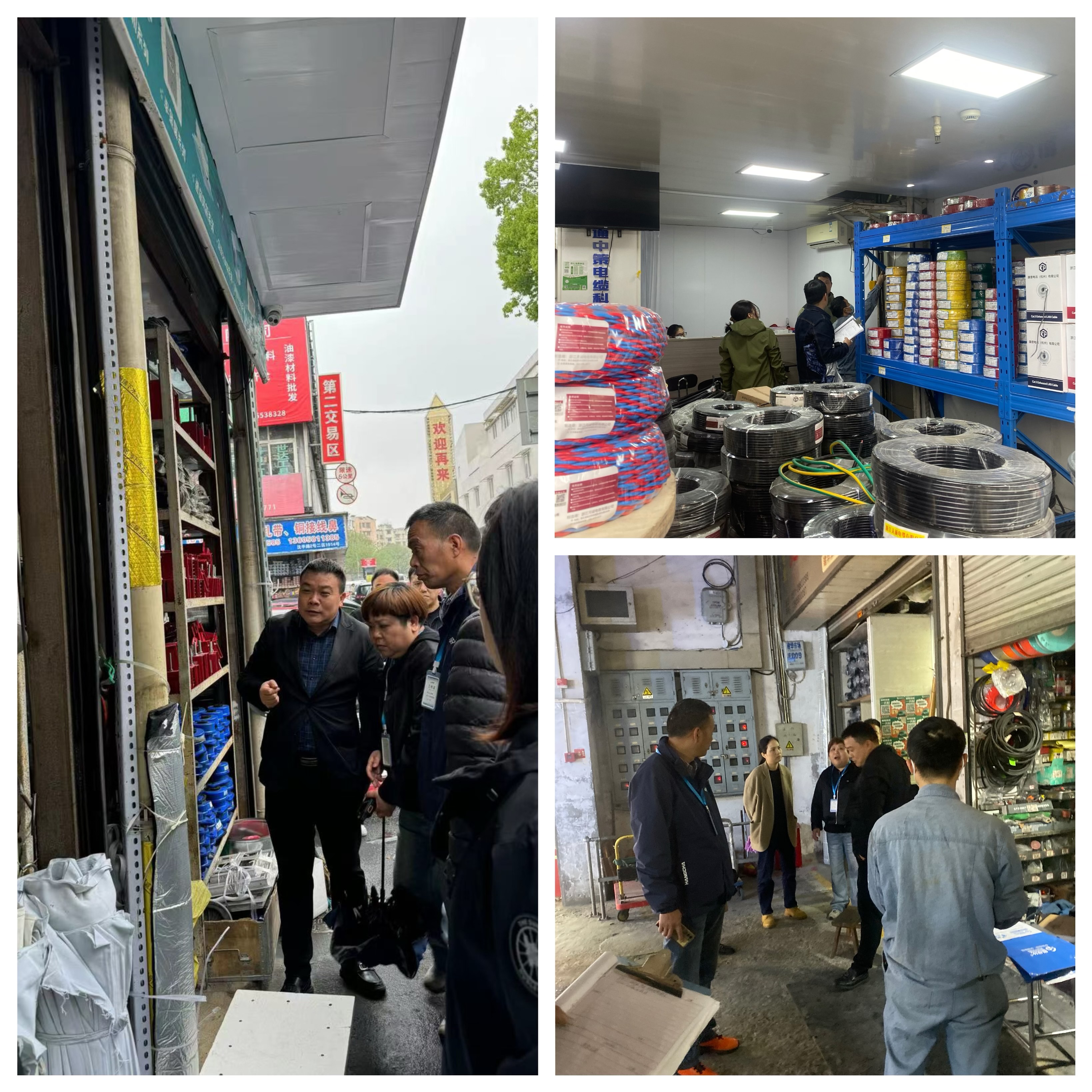 耀世娱乐市场开展春季消防安全检查专项行动