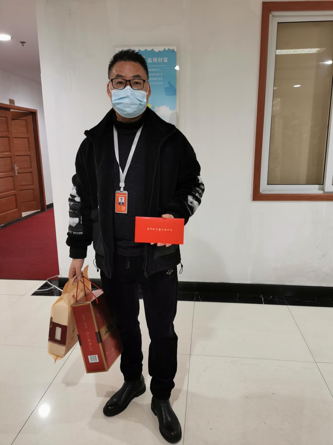 春节慰问显真情，，，，，，浓浓关爱暖人心