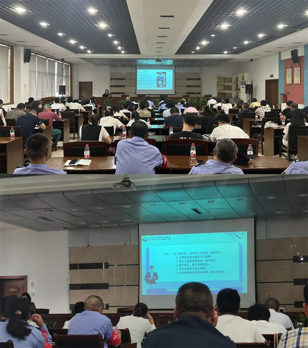 耀世娱乐市场参加经济普查单位清查培训会