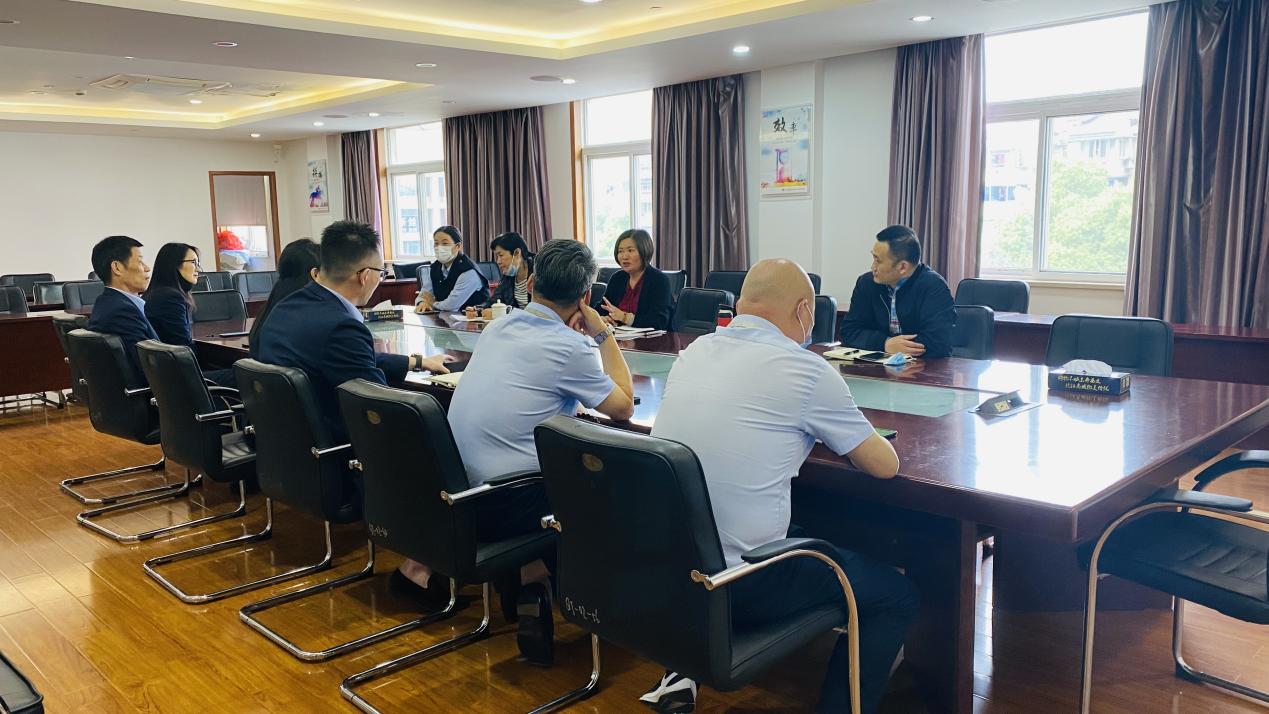 浙江耀世娱乐集团纪律检查委员会走访钱江商城 调研党风廉政建设工作