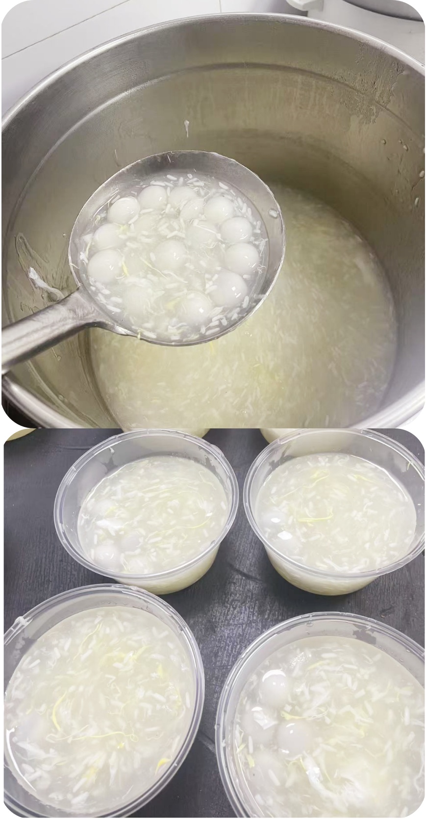 温情送汤圆，，，，，佳节暖人心