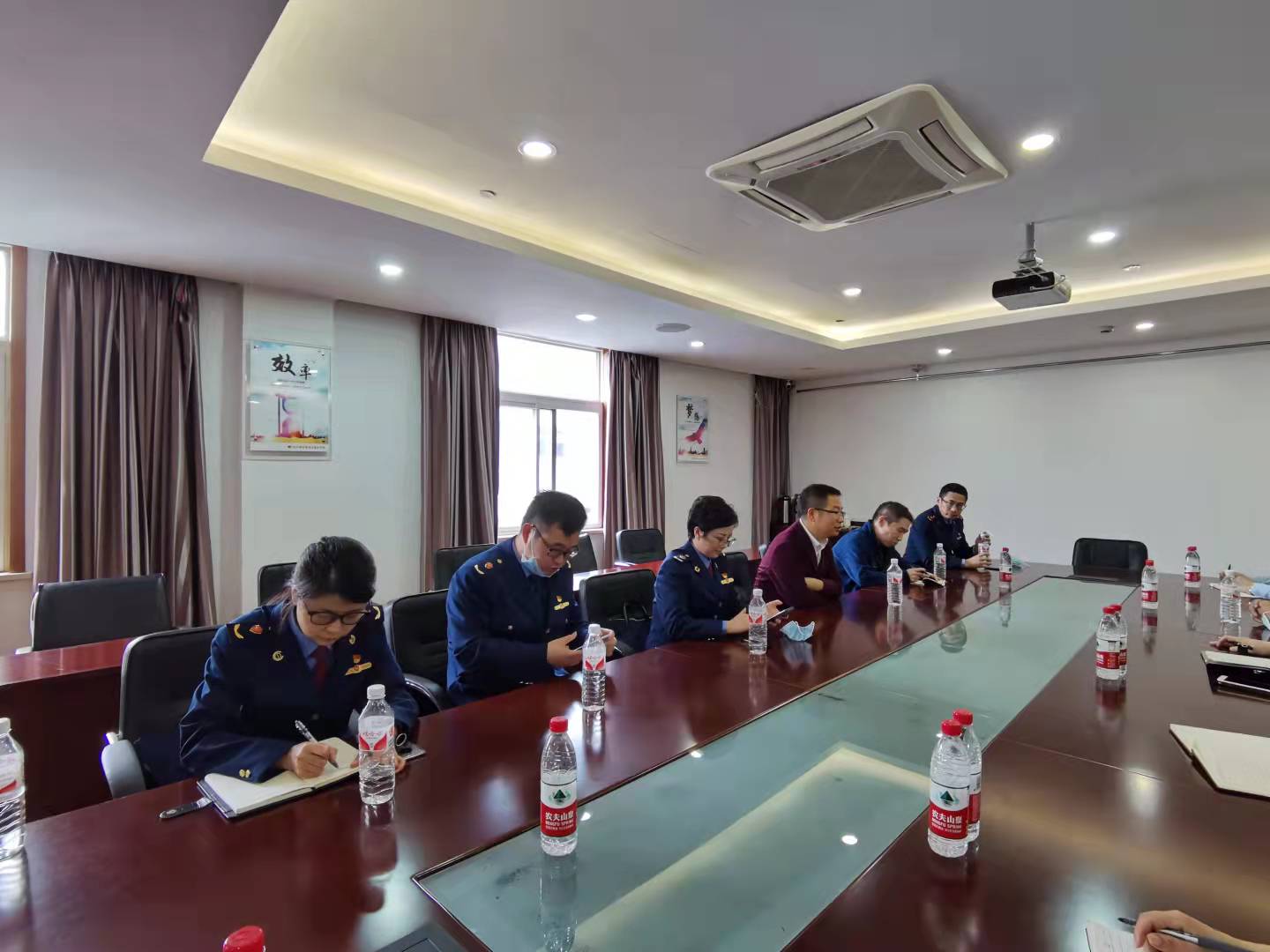 杭州市市场监管局莅临钱江商城 视察指导知识产权保唬；；；；；すぷ